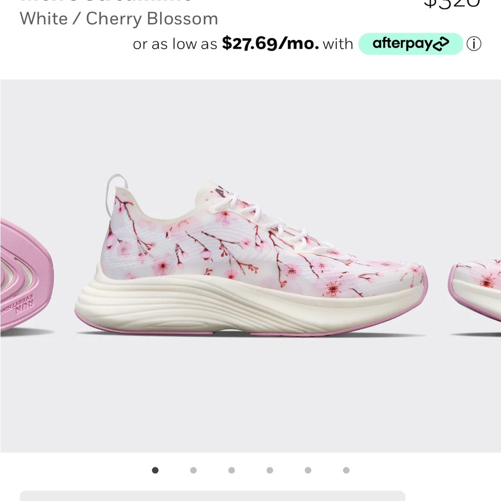APL Streamline cherry blossom shoes